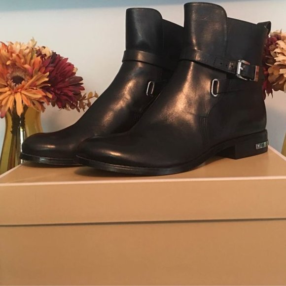 Michael Kors - Arley Leather Ankle Boots - Picture 1 of 1